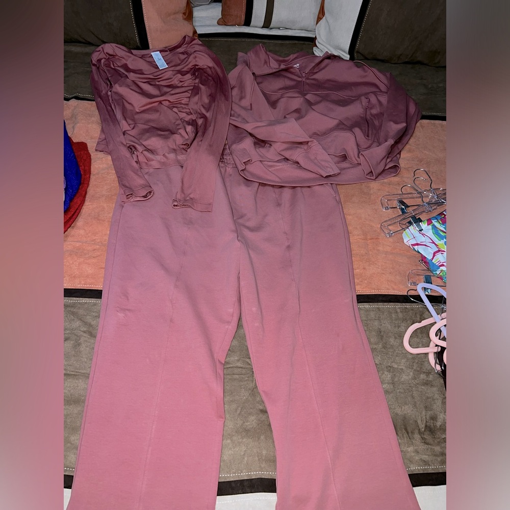Women’s 3 pc set Old Navy dynamic fleece activewear, size 3X